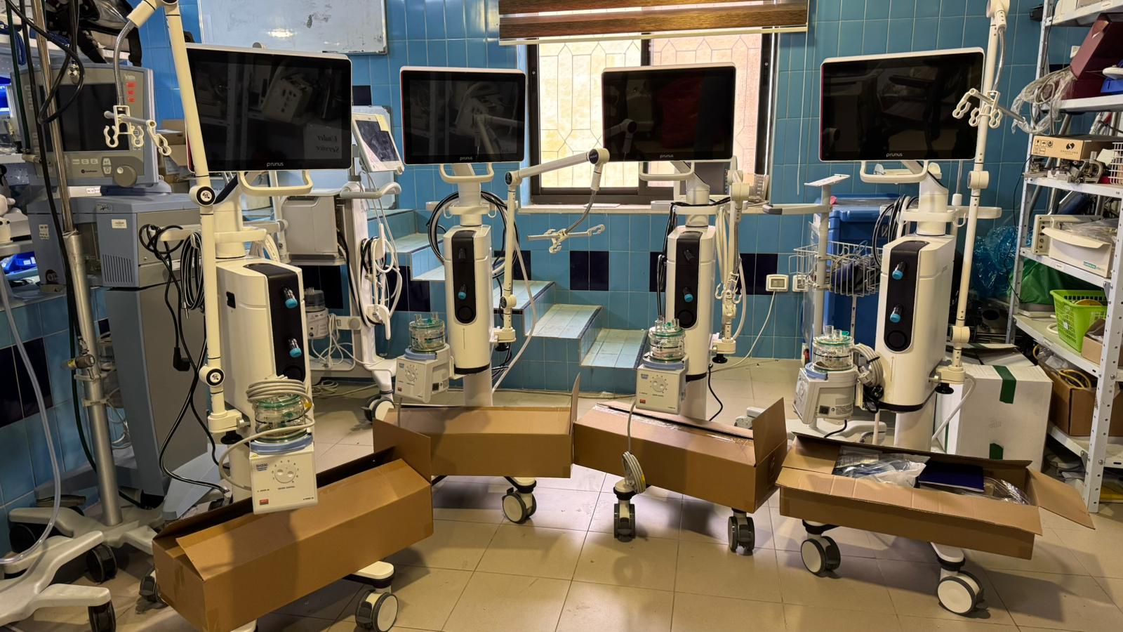 Al-Najah National Hospital - Ventilators